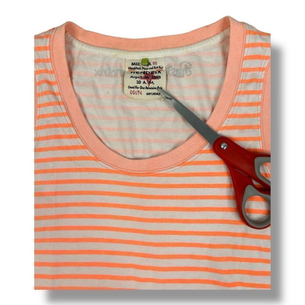Basic House Restyle Hendrix Striped Tank Top Size Medium - Picture 4 of 6